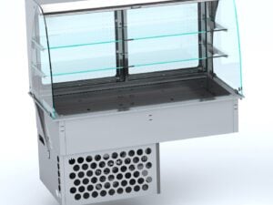 Combisteel - INDBYGGET BUET KØLEDISPLAY - RUL OP 4/1