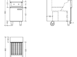 Combisteel - ELEKTRISK FRITUREKOGER 2X 12,5L - Billede 4