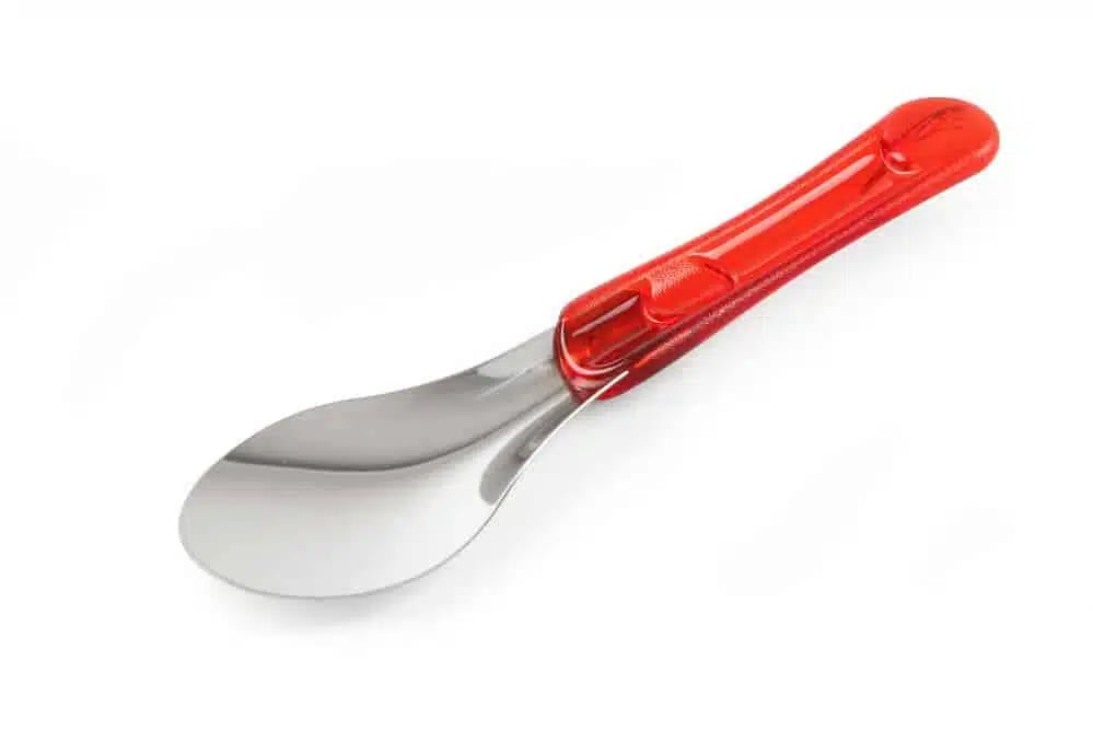 isske i rustfrit stål med tritan håndtag, rød, 260mm