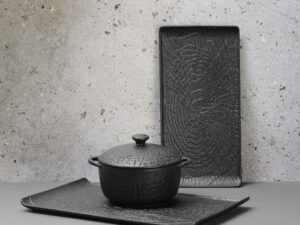 Crust serverings tallerken med håndtag, 300x220x(h)30mm - Billede 7