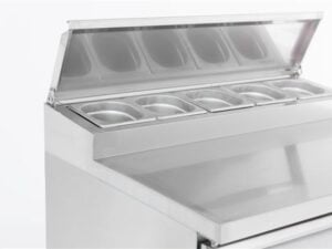 Combisteel - SALADETTE 2 DØRE 5x1/6GN BEHOLDER - Billede 4