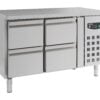 Combisteel - 700 KØLET BORD MED 4 SKUFFER