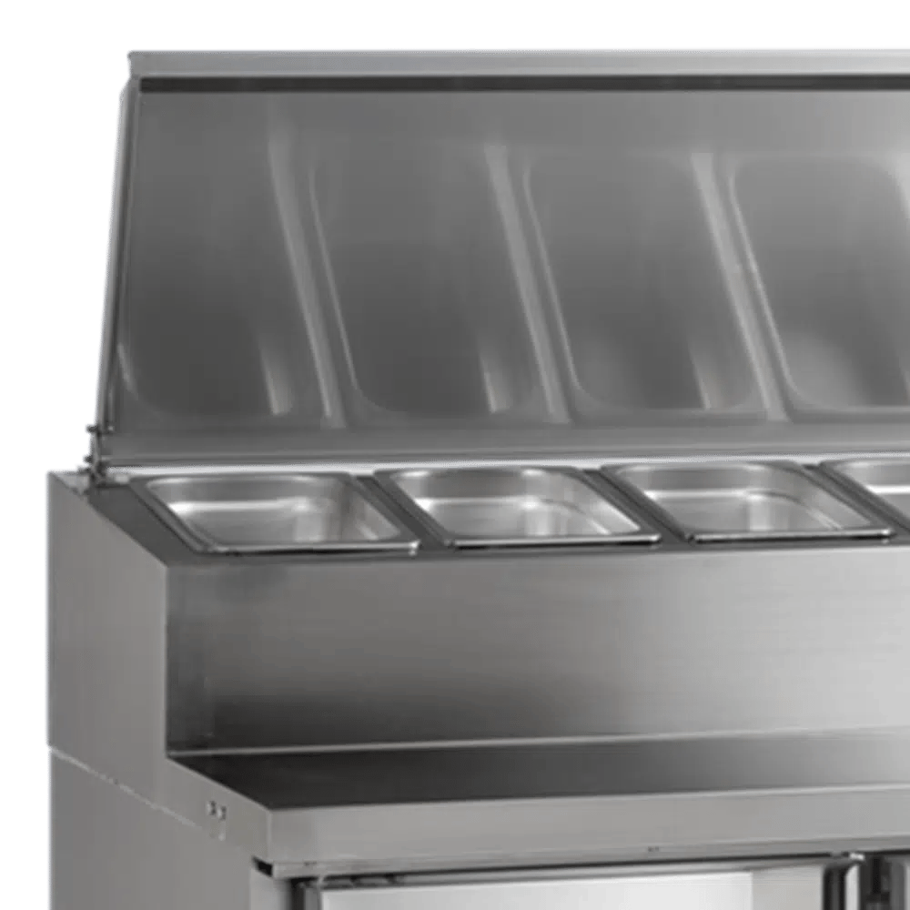 SS7300 Rustfrit Sandwichbord GN1/1, 407L, 163kg - Billede 2