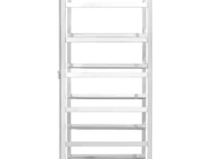 Mobil vogn til opvaskemaskinekurve - 7 x 500x500 mm, 615x560x(H)1700mm, stk.