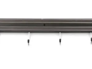 Magnetisk knivholder med 6 kroge, 62cm - inkl. Fingersikring