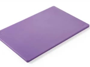 Skærebræt HACCP 450x300, lilla, 450x300mm, 2 stk. Begge sider er glatte og egnet til brug. - Billede 2