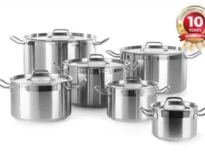 Mellemstørrelse gryde med låg, Profi Line, 23,5L, ø360x(H)230mm, stk. - Billede 3