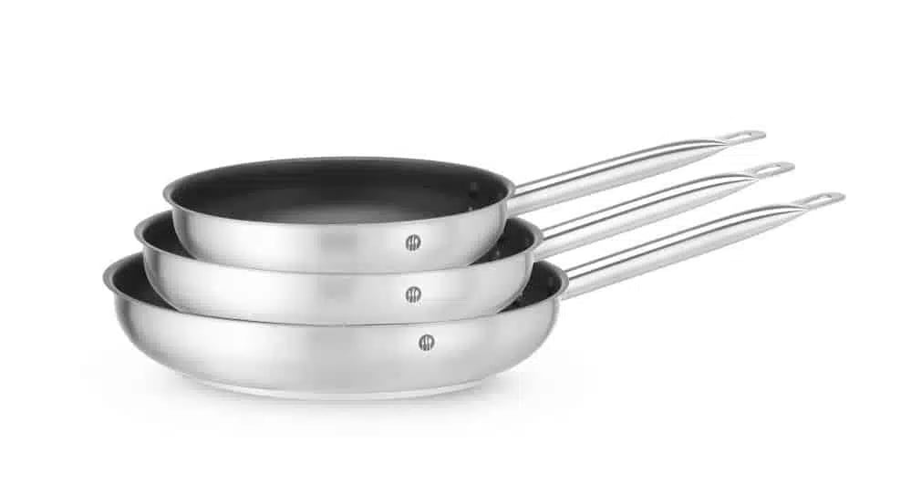 Professionel stegepande, non-stick belægning, ø240x(h)45mm, uden låg - Billede 3