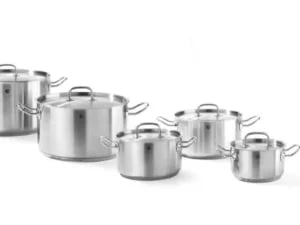Mellemstørrelse gryde med låg, 15l, til alle komfurer, ø320x(h)190mm - Billede 2