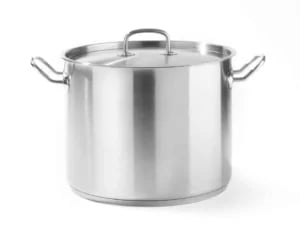 Høj gryde med låg, 13,5l, effektiv varmefordeling