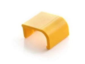 Gule clips til opbevaringsbeholdere, haccp, 12 stk.