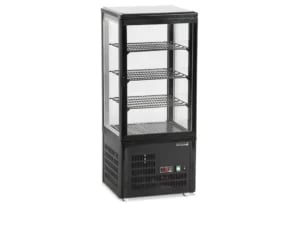 UPD80-BLACK Bordmodel Kølemontre 80L Sort