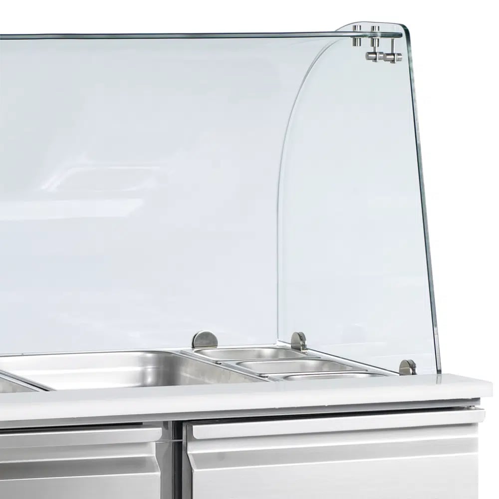 SA920 Saladette i rustfrit stål, 230 liter, varenr. 16496 - Billede 3