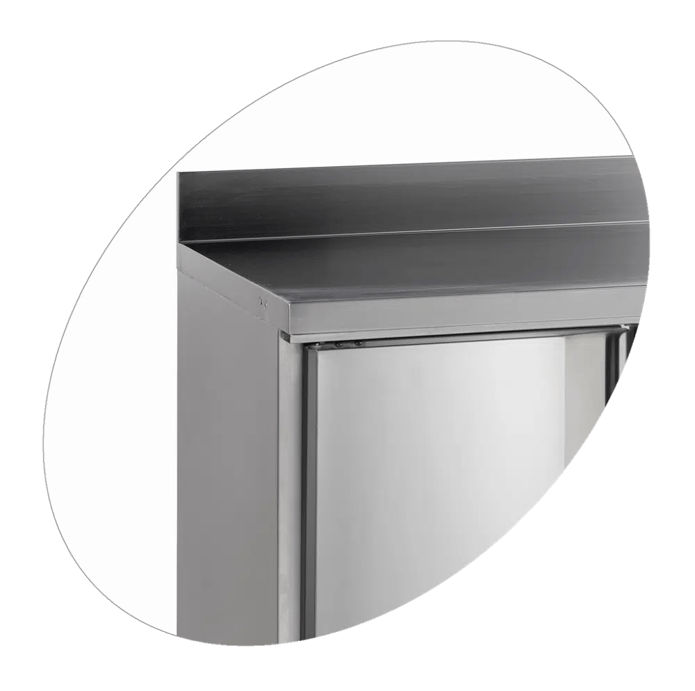 SK6210BT Rustfrit Snack Frysebord 230L - Billede 2