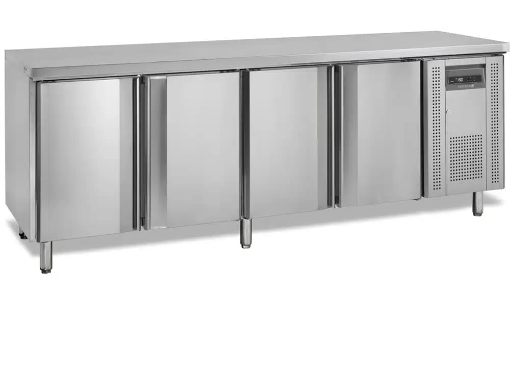 SK6410BT Rustfrit Snack Frysebord, 460L