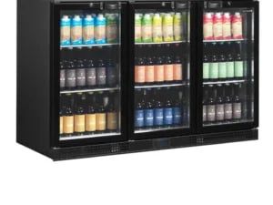 DB301H-3 Energieffektivt Backbar Køleskab med Tre Glasdøre - Billede 2