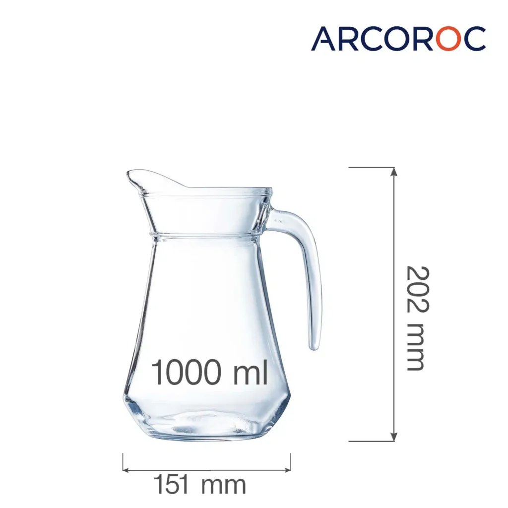 Glas kande 1L - Billede 4