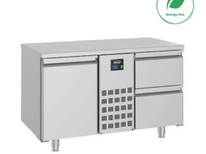 Combisteel - 700 KØLEBORD 1 DØR OG 2 SKUFFER MONOBLOK ENERGILINJE