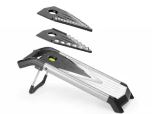 Mandolinjern i v-form, sort - Billede 3