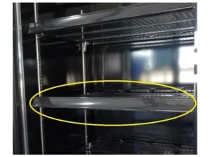 Combisteel - PRISKORTHOLDER SORT VENSTRE/HØJRE 7072.1110 - Billede 4