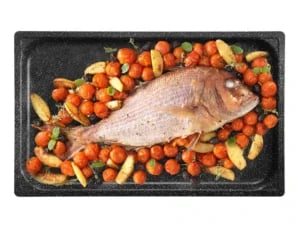 LAINOX 1/1GN Fad med mineralsk non-stick, H65 mm - Billede 3