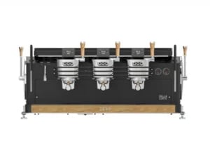Espressomaskine ZERO BARISTA 3-gruppe i Dark Oak