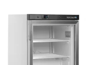 UF200G Hvid Displayfryser med Glasdør, 200 Liter, 52 kg
