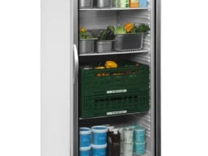UR600G Hvidt Displaykøleskab med Glasdør, 605 Liter - Billede 2