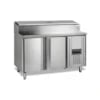 SS7200 Rustfrit Sandwichbord GN1/1, 320L, 2 Døre