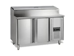 SS7200 Rustfrit Sandwichbord GN1/1, 320L, 2 Døre