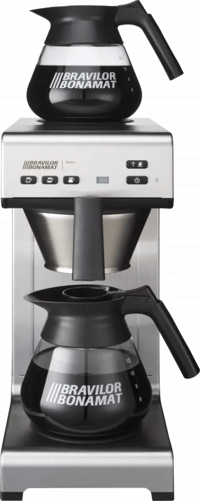 Kaffemaskien fra Bravilor bonomat matic, laver hurtig kaffe.