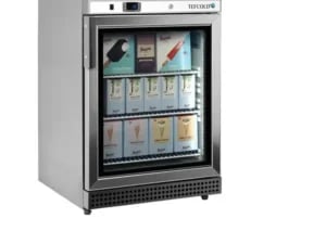 UF200VSG Displayfryser i Rustfrit Stål, 200 Liter - Billede 2