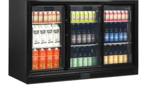 DB301S-3 Backbar-køleskab med 3 glasskydedøre og energiklasse B - Billede 2