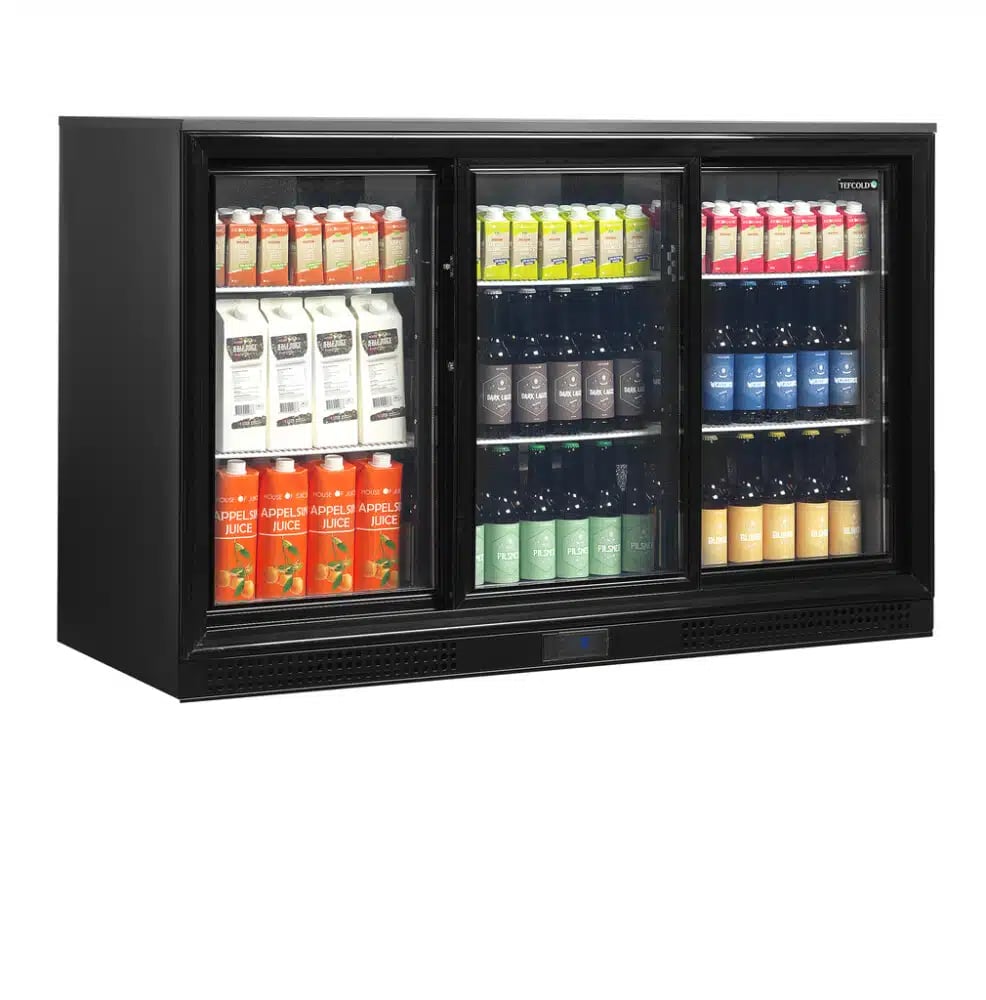 DB301S-3 Backbar-køleskab med 3 glasskydedøre og energiklasse B - Billede 2