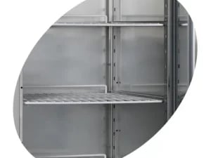 RK500SNACK Rustfri Snackkøler 429L med 110kg Belastning - Billede 2