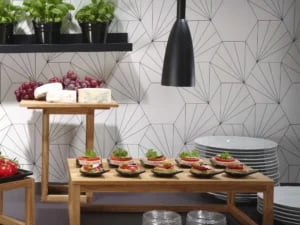 Madeira Sort kasse til bestik og servietter 280x180x120 mm - Billede 2