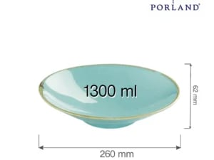 Laguna tallerken på fod, 260x(H)62mm - Billede 4