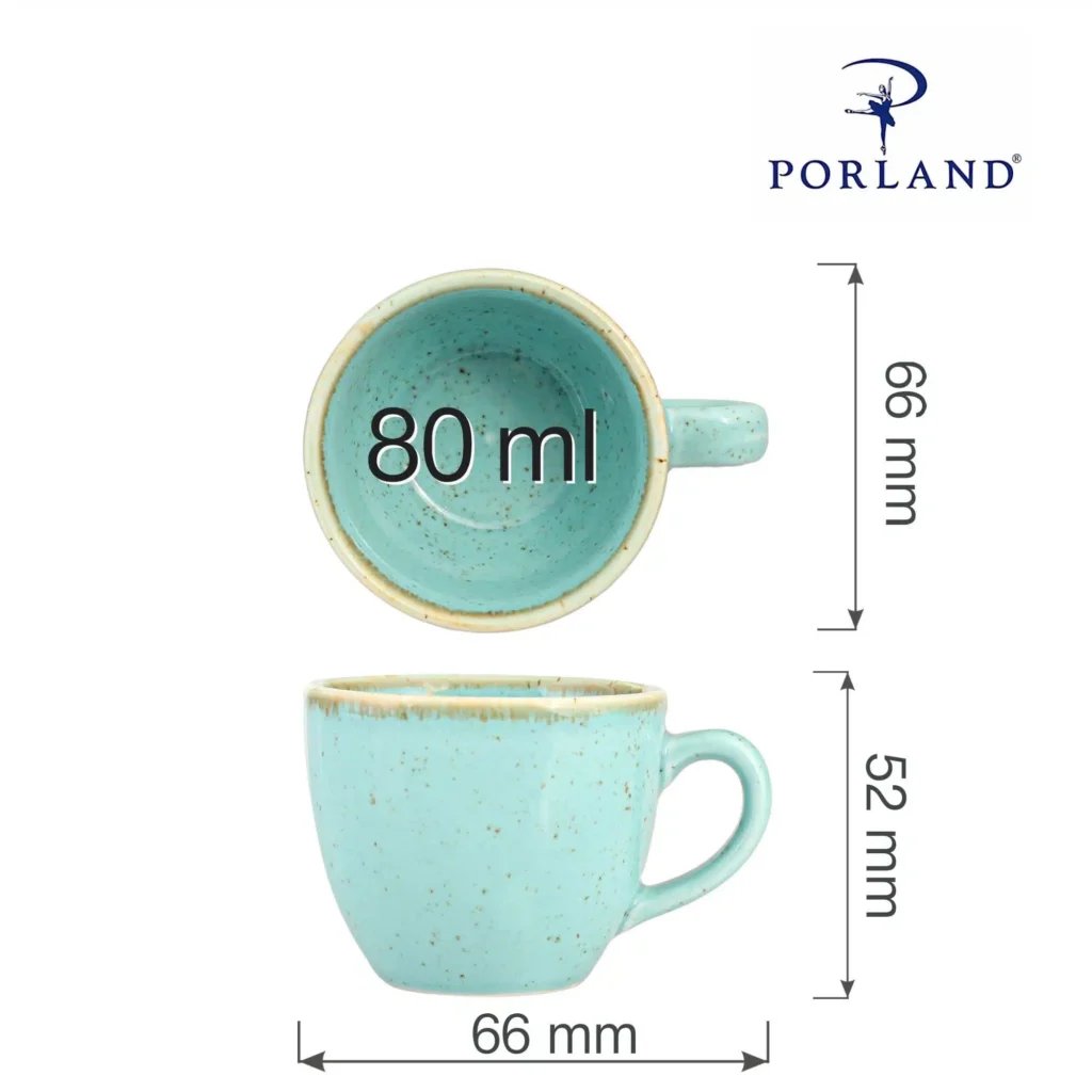 Laguna elegant espresso kop, 80ml - Billede 6