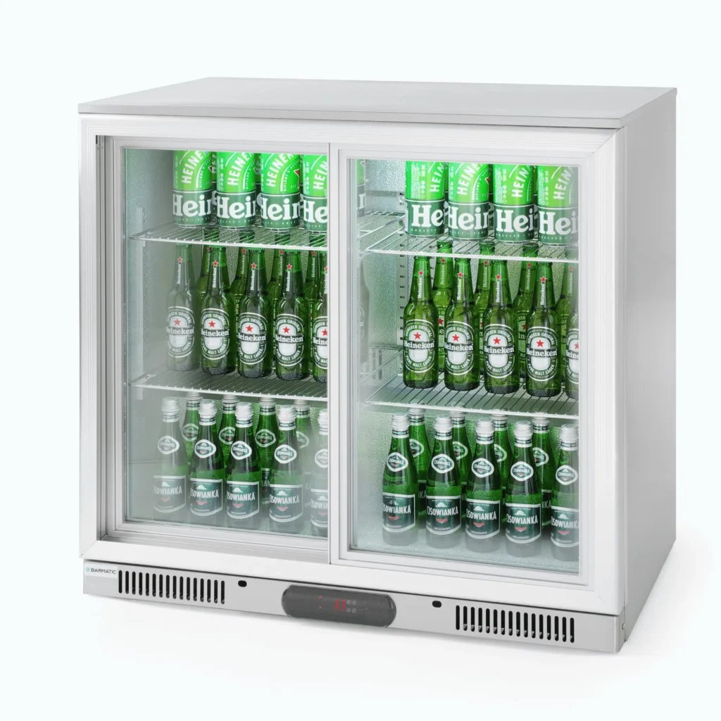 CANDOUR bar køler 198L med skydedør, 900x520x(H)835mm - Billede 4
