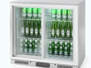 CANDOUR bar køler 198L med skydedør, 900x520x(H)835mm - Billede 4