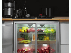 CANDOUR bar køler 198L med skydedør, 900x520x(H)835mm - Billede 5