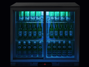 CANDOUR bar køler 198L med skydedør, 900x520x(H)835mm - Billede 6