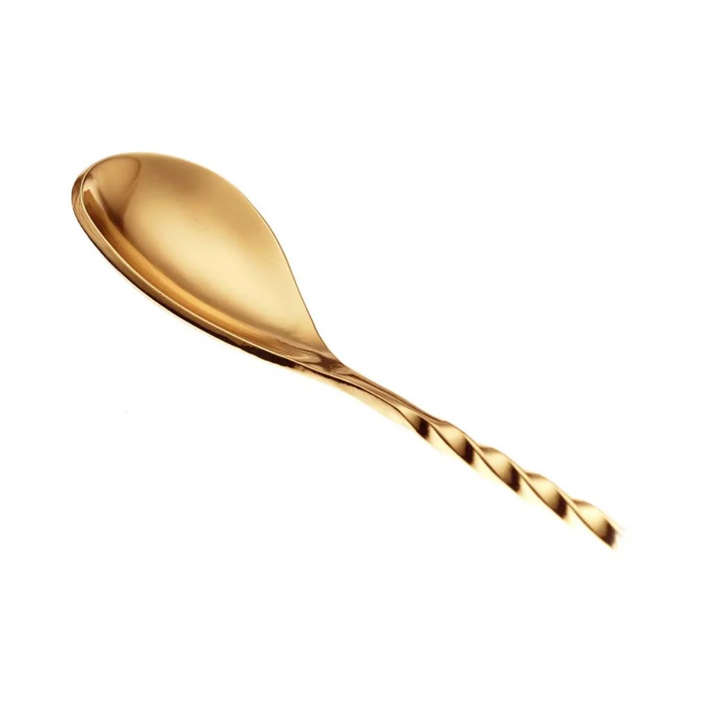 Classic Bar Ske, Guld tallerken, 400mm - Billede 3