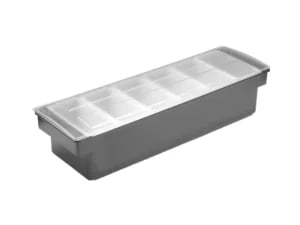 Ingrediensboks – 6 beholdere, Bar op, 480x150x(H)100mm - Billede 3
