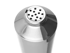 3-delt cocktailshaker, Bar up, 0,75L, o90x(H)255mm - Billede 2