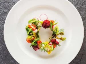 Crema flad tallerken, 300 mm - Billede 3