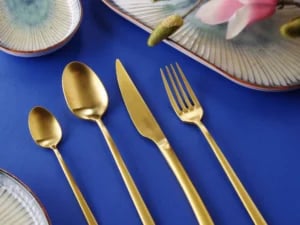 Amarone Gold kage gaffel, OVE, 153 mm - Billede 3