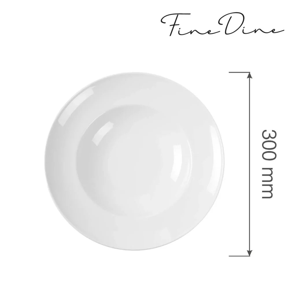 Bianco pasta tallerken, 300 mm - Billede 3