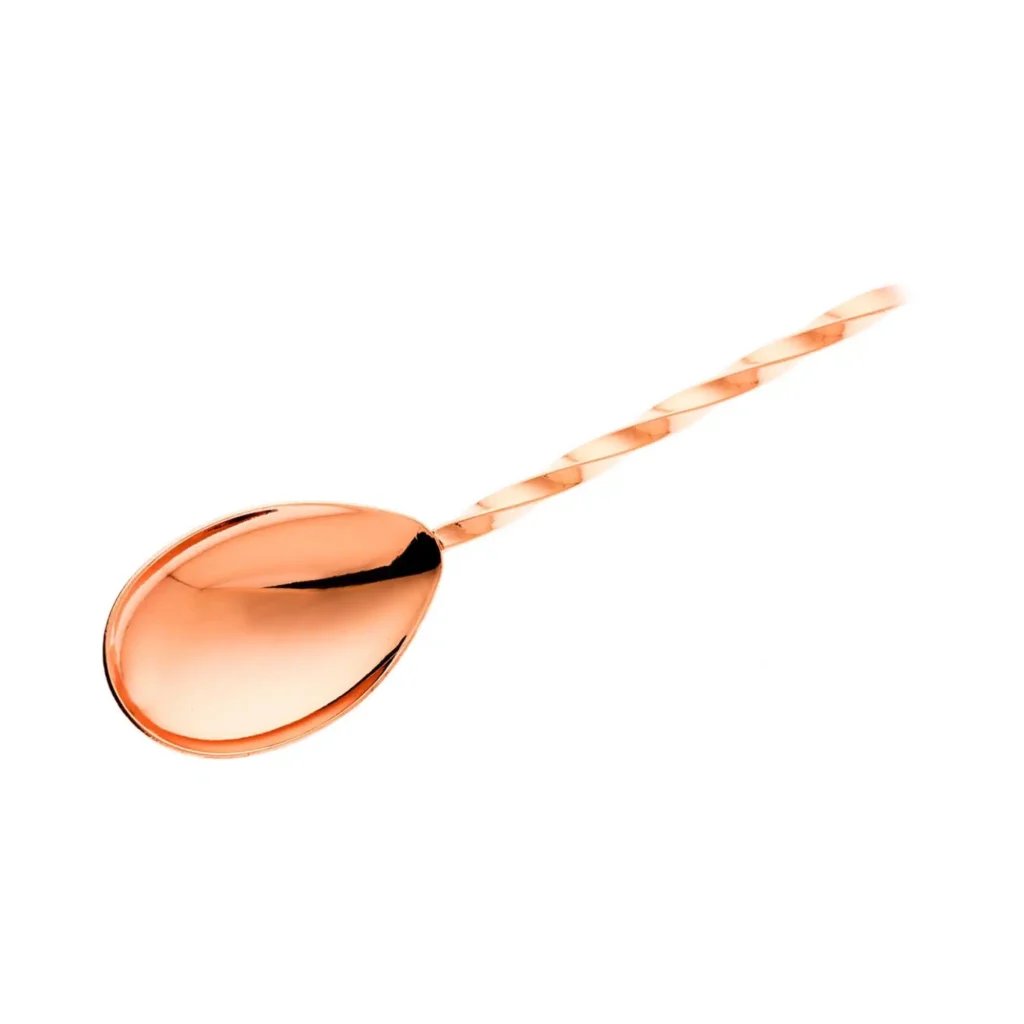 Bar ske med muddler, 300mm, kobber tallerken, Barfly - Billede 2