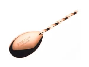Bar ske med muddler, 300mm, kobber tallerken, Barfly - Billede 3